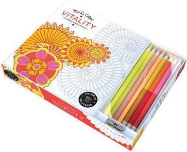 Obrázok Vive Le Color Vitality Coloring Book & Pencils