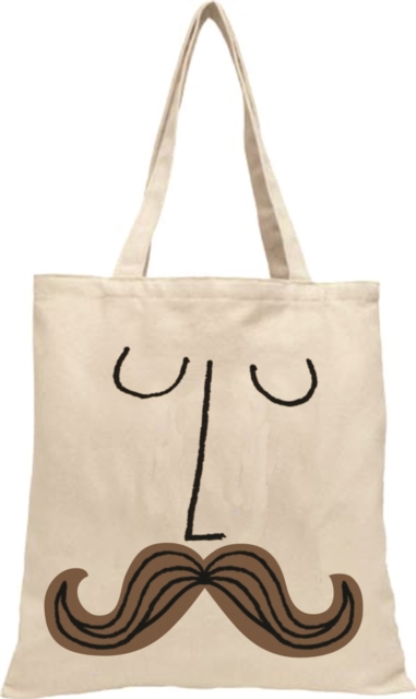 Obrázok Mad Hatter Mustache Face Tote Bag