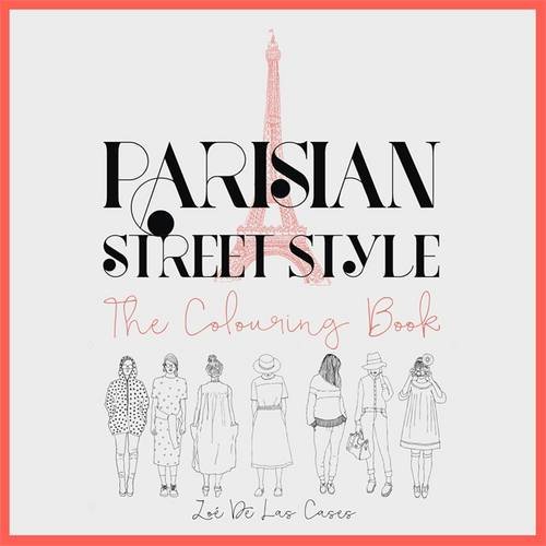 Obrázok Parisian Street Style colouring book