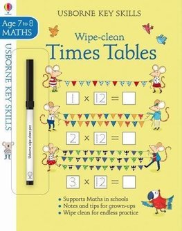 Obrázok Wipe clean Times Tables 7-8