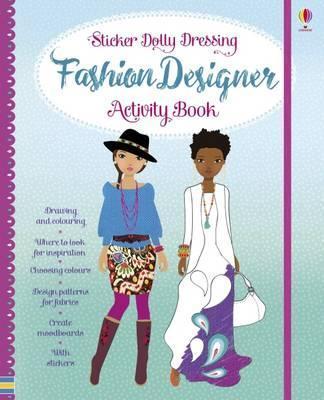 Obrázok Sticker Dolly Fashion Fashion Designer Activity Book