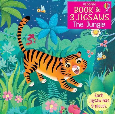 Obrázok Usborne Book & 3 Jigsaws: The Jungle
