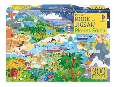 Obrázok Usborne Book and Jigsaw Planet Earth
