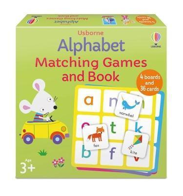 Obrázok Alphabet Matching Games and Book