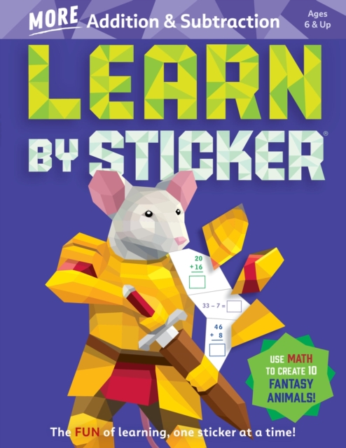 Obrázok Learn by Sticker: More Addition & Subtraction