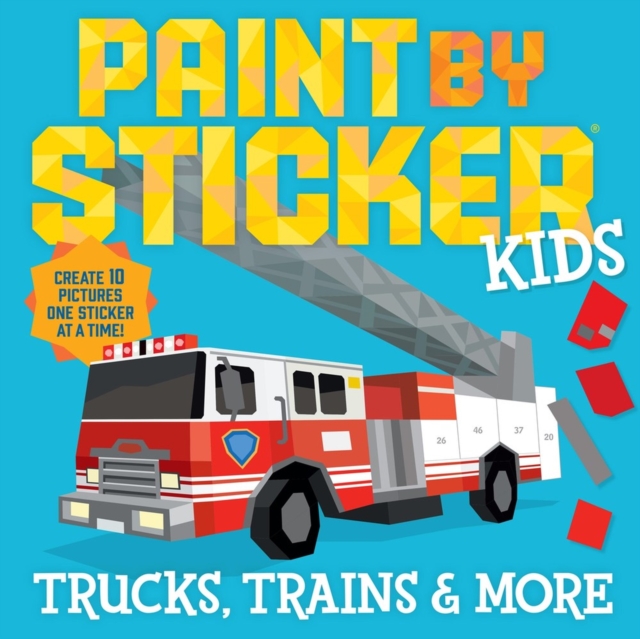 Obrázok Paint by Sticker Kids: Trucks, Trains & More