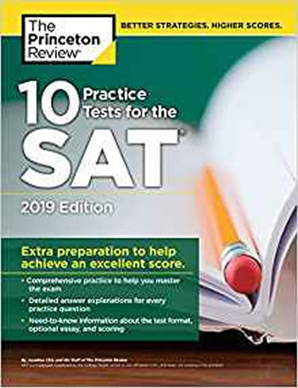 Obrázok 10 Practice Tests for the SAT: 2019 Edition