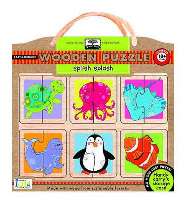 Obrázok Green Start Wooden Puzzles : Splish Splash