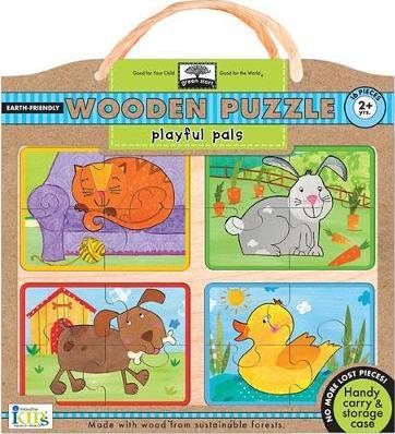 Obrázok Playful Pals: Wooden Puzzle