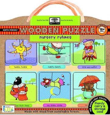 Obrázok GS Nursery Rhymes Wooden Puzzle