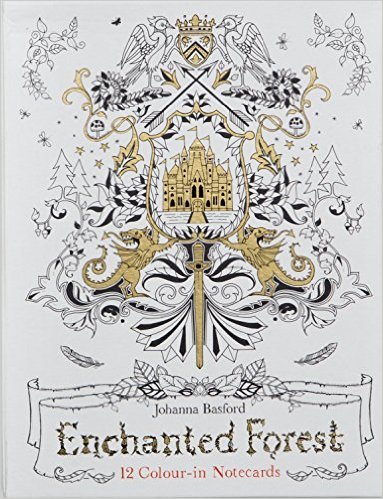 Obrázok Enchanted Forest : 12 Colour-in Notecards