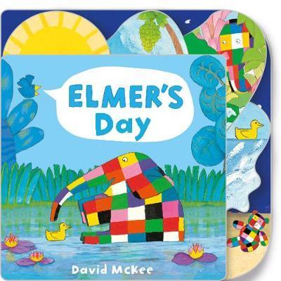 Obrázok Elmers Day: Tabbed Board Book