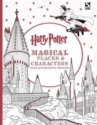 Obrázok Harry Potter Magical Places and Characters Colouring Book