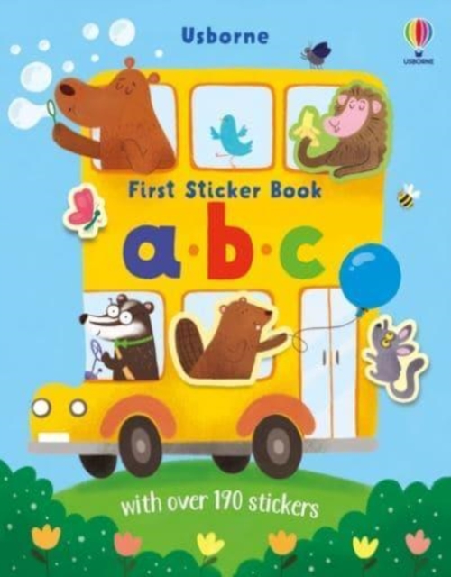 Obrázok First Sticker Book abc