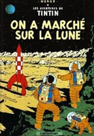 Obrázok Les Aventures de Tintin 17: On a marché sur la Lune