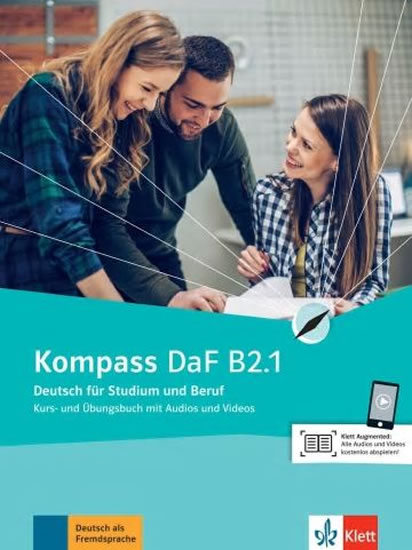 Obrázok Kompass DaF 1 (B2.1) – Kurs-/Übungsbuch – Teil 1
