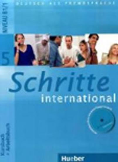 Obrazok Schritte international 5: Kursbuch + Arbeitsbuch mit Audio-CD