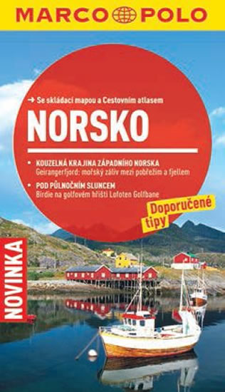 Obrázok Norsko - Průvodce se skládací mapou