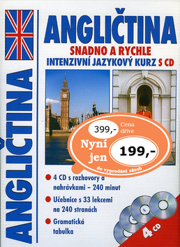 Obrázok Angličtina - Intenzívny jazykový kurz s CD