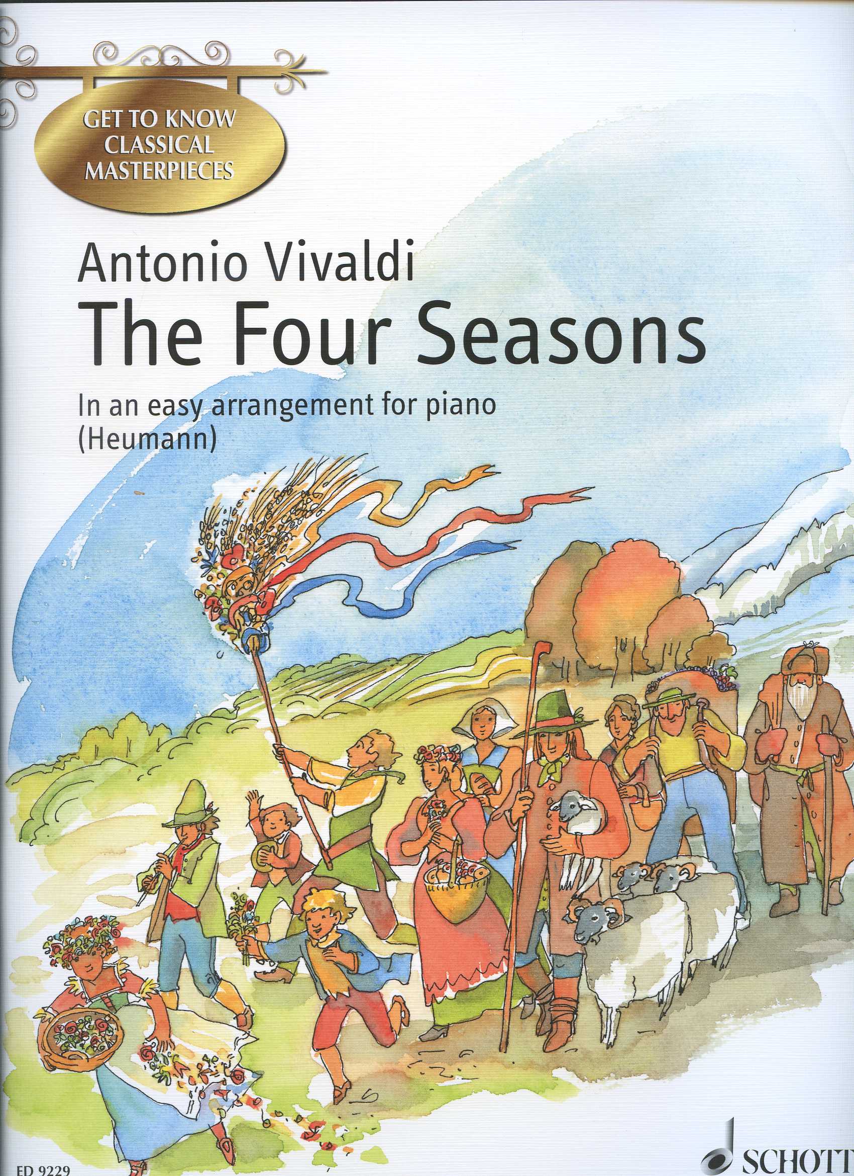 Obrazok The Four Season - in an easy arrangement for piano