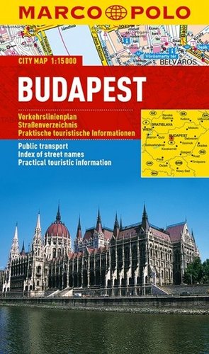 Obrázok Budapest - City Map 1:15000