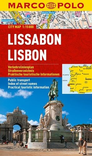 Obrázok Lissabon/Lisbon - City Map 1:15000