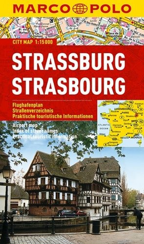 Obrázok Strassburg/Strasbourg - City Map 1:15000