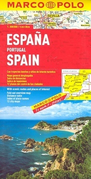 Obrázok Španělsko/Portugalsko/mapa 1:800T MD