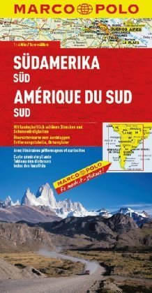 Obrázok Jižní Amerika - jih/mapa