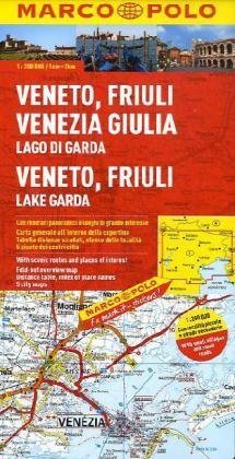 Obrázok Itálie č. 4- Veneto,Friaul/mapa 1:200T MD