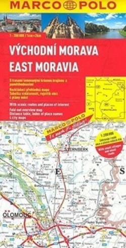 Obrázok Východní Morava/ mapa