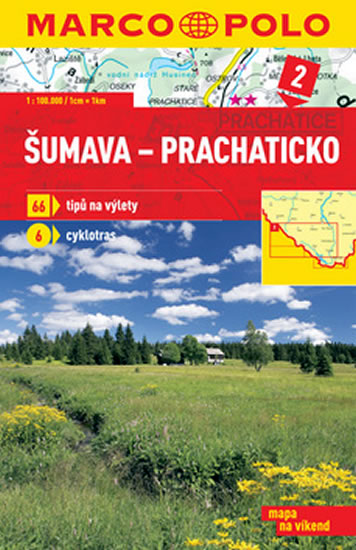 Obrázok Šumava-Prachaticko 2 - mapa 1:100 000