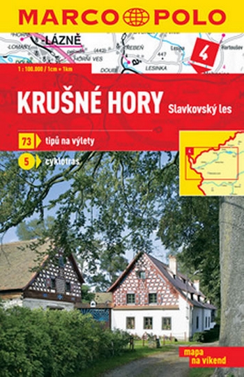 Obrázok Krušné hory-Slavkovský les 4 - mapa 1:100 000