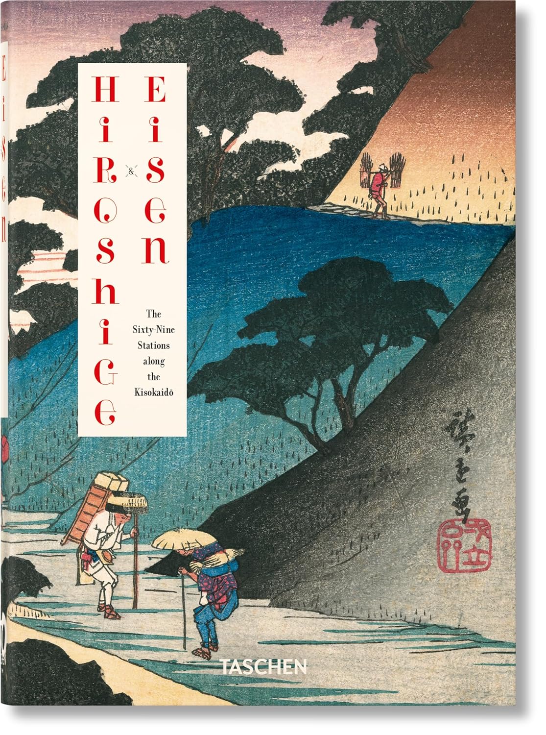 Obrázok Hiroshige & Eisen. The Sixty-Nine Stations along the Kisokaido. 40th Ed.
