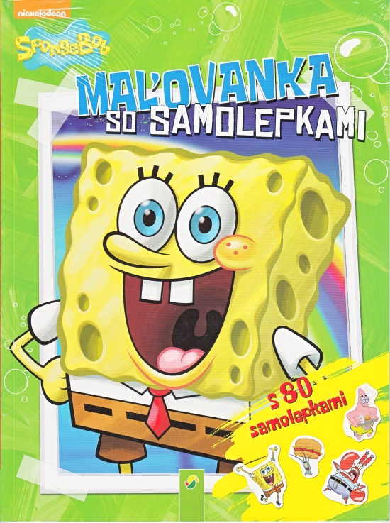 Obrázok SpongeBob -Maľovanka s 80 samolepkami