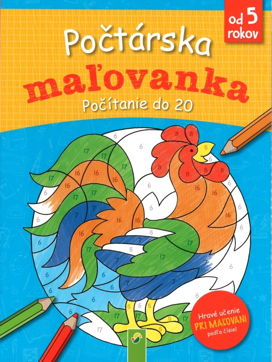 Obrázok Počtárska maľovanka - Počítanie do 20