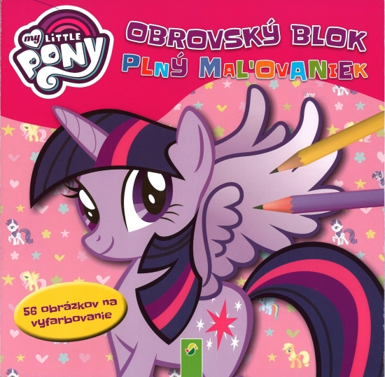 Obrázok Obrovský blok plný maľovaniek - My Little Pony
