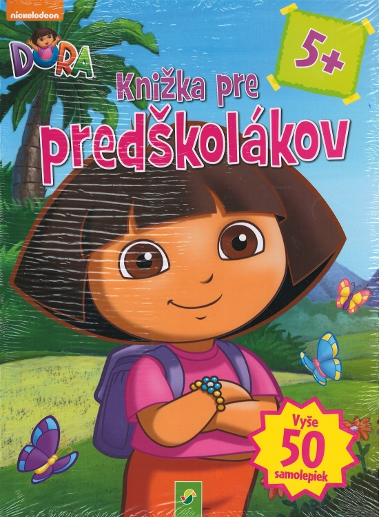 Obrázok Dora - Knižka pre predškolákov (viac než 50 samolepiek)