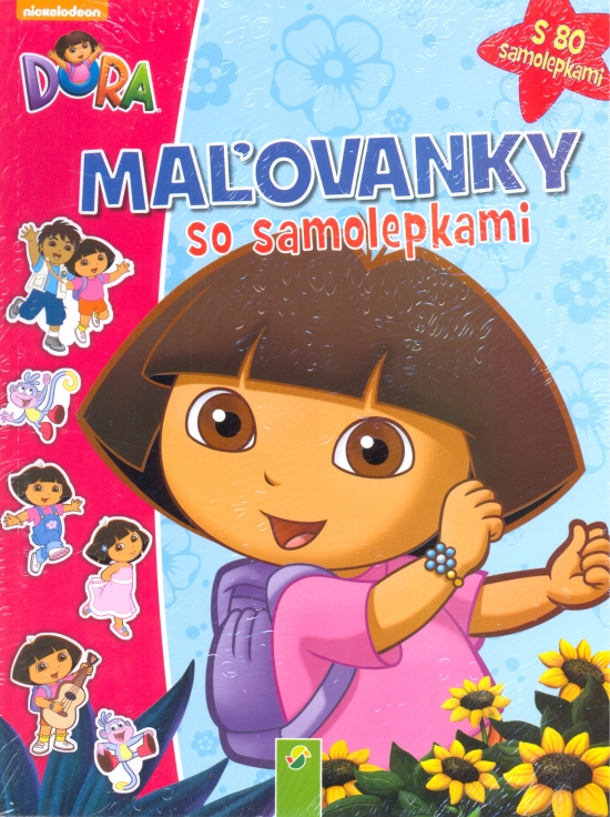 Obrázok Maľovanky so samolepkami - Dora