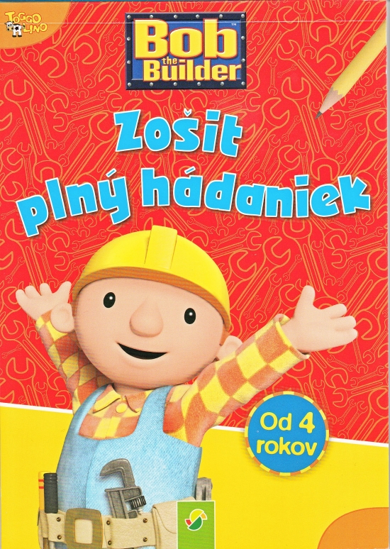 Obrázok Zošit plný hádaniek - Bob staviteľ ( Bob the Builder)
