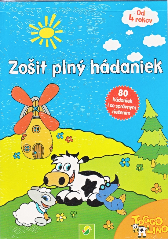 Obrázok Zošit plný hádaniek - Toggolino ( modrý)