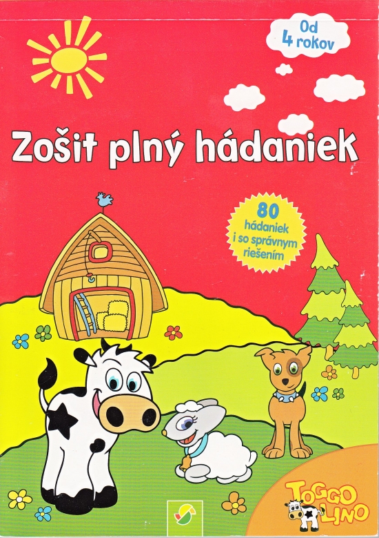Obrázok Zošit plný hádaniek - Toggolino (červený)