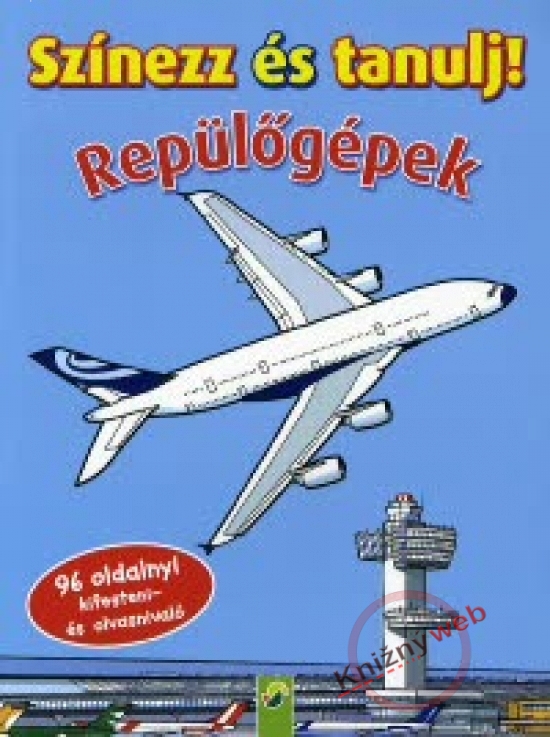 Obrázok Náučná maľovánka - lietadlá