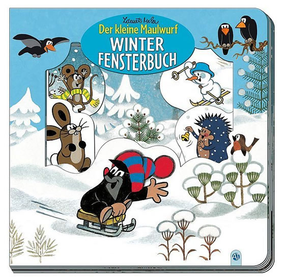 Obrázok Der kleine Maulwurf: Winter-Fensterbuch