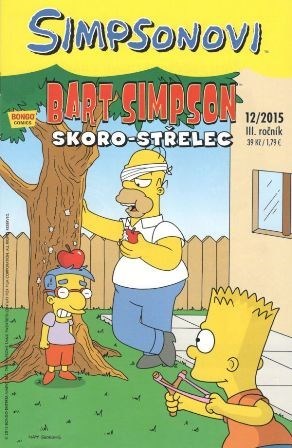 Obrázok Simpsonovi - Bart Simpson 12/2015 - Skoro-střelec