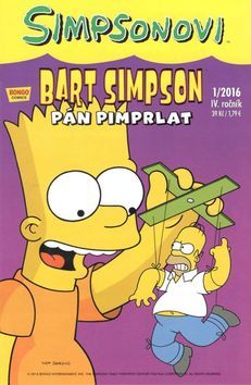 Obrázok Simpsonovi - Bart Simpson 1/2016 - Pán pimprlat