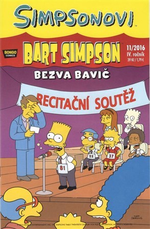 Obrázok Simpsonovi - Bart Simpson 11/2016 - Bezv