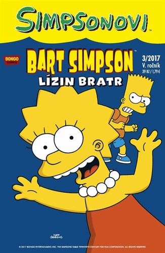 Obrázok Simpsonovi - Bart Simpson 03/2017 - Lízin bratr