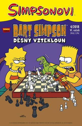 Obrázok Simpsonovi - Bart Simpson 4/2018 - Děsný vztekloun