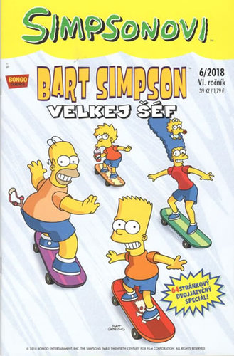 Obrázok Simpsonovi - Bart Simpson 6/2018 - Velkej šéf